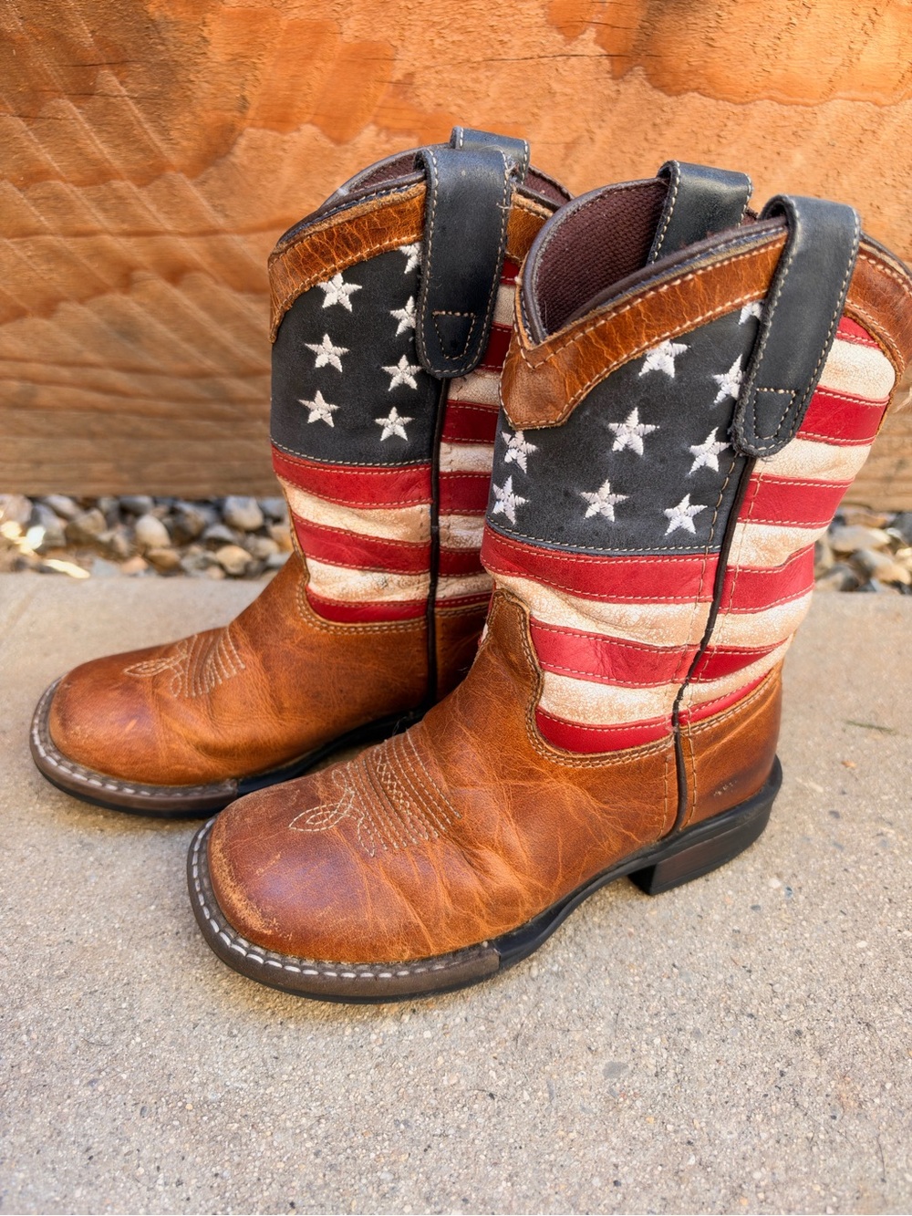 Roper Toddler Kids American Patriot Toddler Size 10